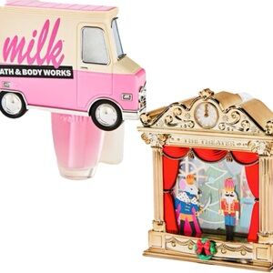 Bath & Body Works Pink Milk Truck and Theater Projector Wallflower Plug - NIB